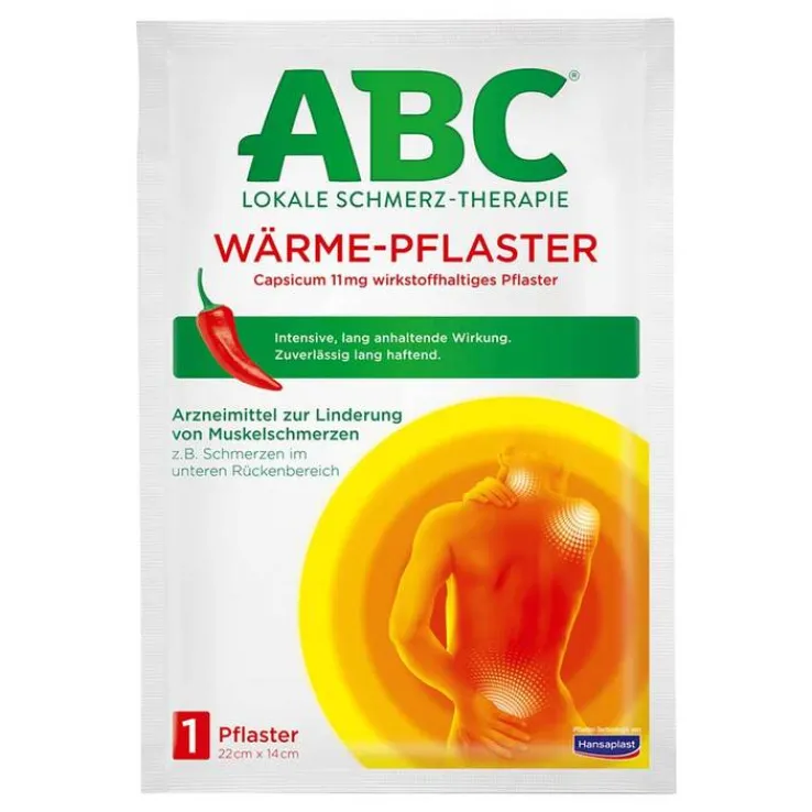 ABC Wärme Pflaster Capsicum, 1 St