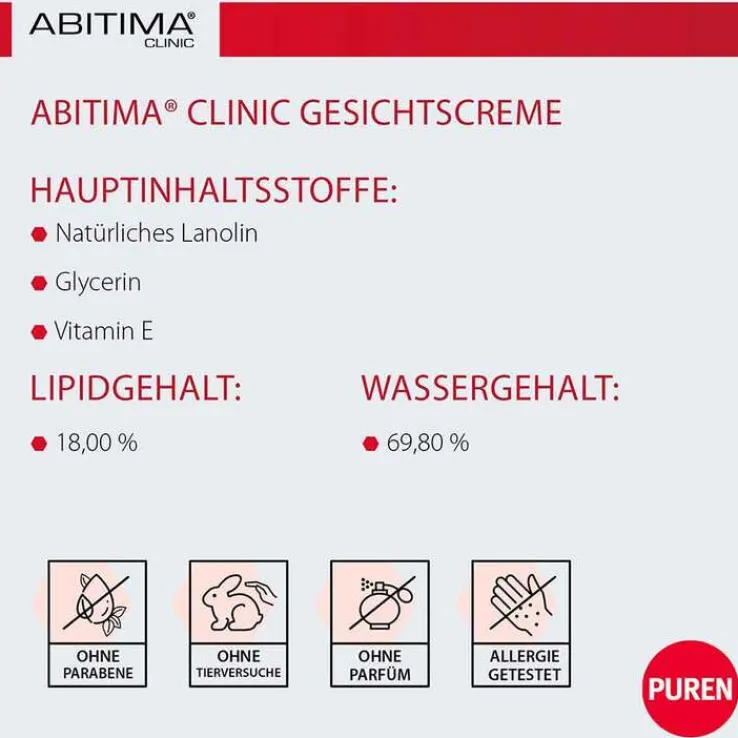 Abitima Clinic Gesichtscreme, 75 ml