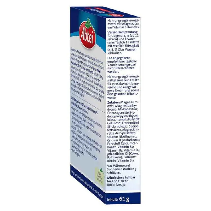 Abtei Magnesium 500 Plus Tabletten, 42 St