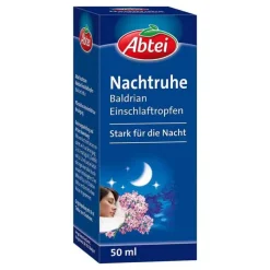 Abtei Nachtruhe Baldrian Einschlaftropfen, 50 ml