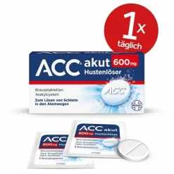 ACC akut 600 mg Hustenlöser, Brausetabletten, 20 St