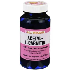 Acetyl-L-Carnitin 500 mg Kapseln, 100 St