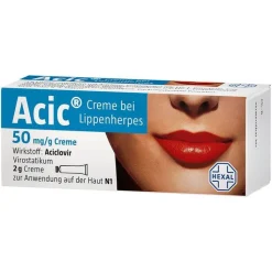 Acic Creme bei Lippenherpes, 2 g