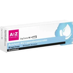 Aciclovir AbZ Lippenherpescreme, 2 g