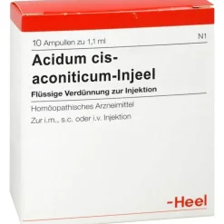 Acidum Cis-aconiticum Injeel Ampullen, 10 St