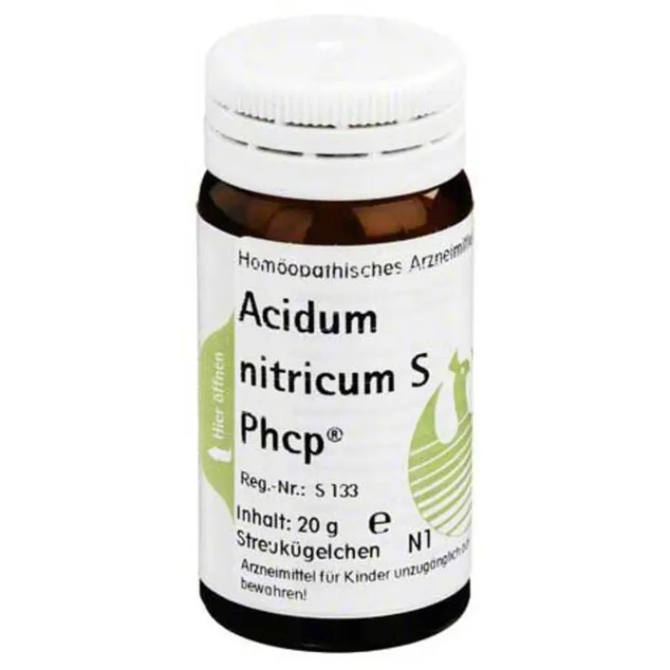Acidum nitricum S Phcp Globuli, 20 g