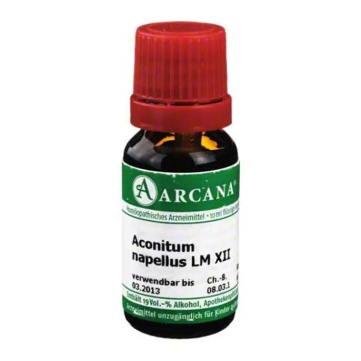 Aconitum Arcana LM 12 Dilution, 10 ml