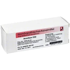 Aconitum D 30 Globuli, 10 g