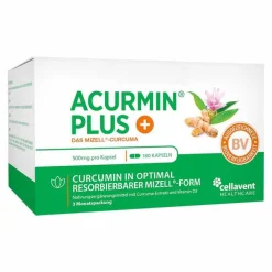 Acurmin Plus Das Mizell-Curcuma Weichkapseln, 180 St