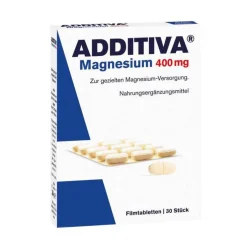 Additiva Magnesium 400 mg Filmtabletten, 30 St