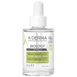 A-Derma Biology Hyalu Serum 3in1, 30 ml