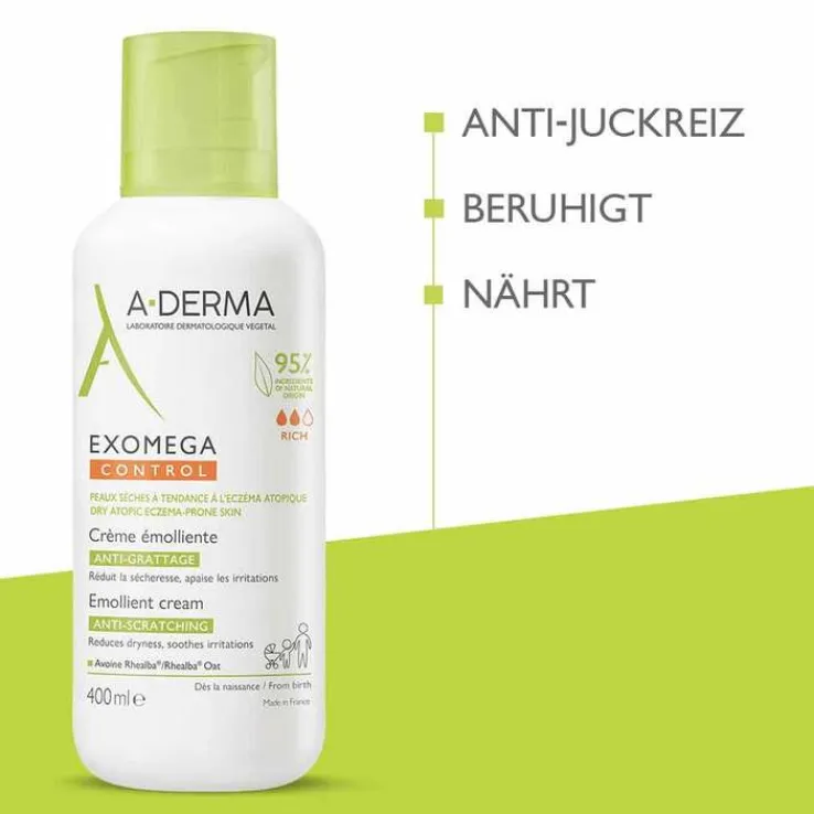 A-Derma Exomega Control Creme + Spray Promo-Kit, 1 St