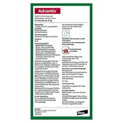 Advantix Spot-on Hund bis 4 kg Lösung, 4 St
