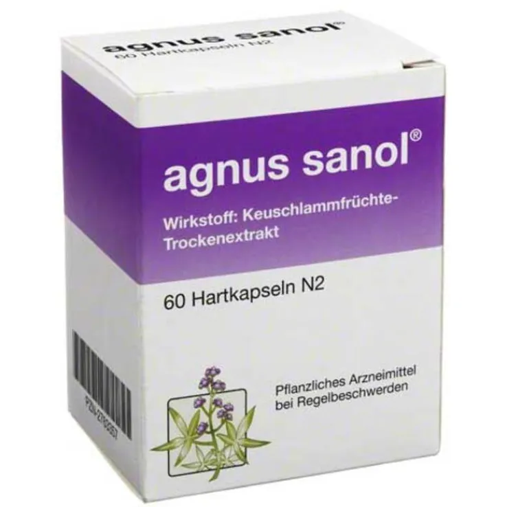 Agnus Sanol Hartkapseln, 60 St
