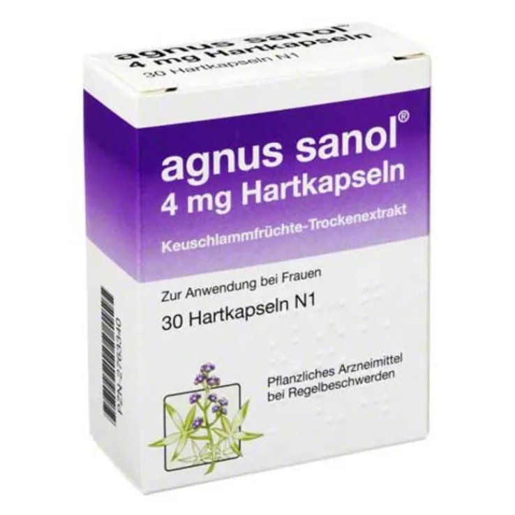 Agnus Sanol Hartkapseln, 30 St