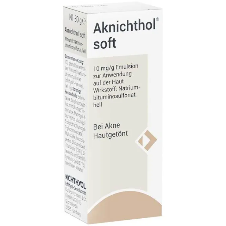 Aknichthol soft Emulsion, 30 g