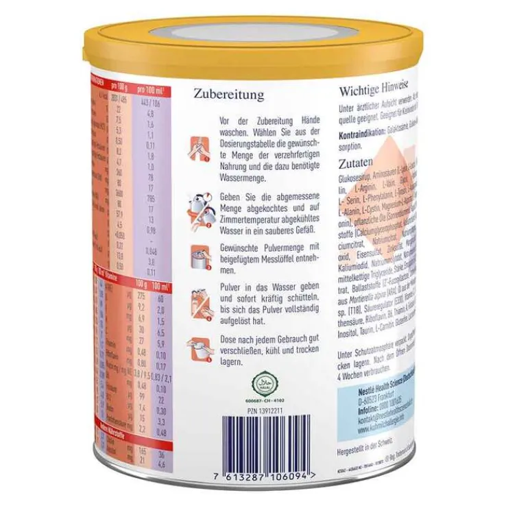 Alfamino Junior ab 1 Jahr Pulver, 6X400 g