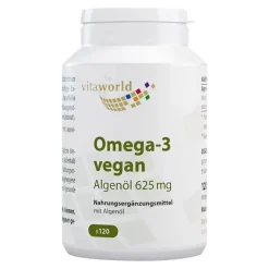 Algenöl 625 mg Omega-3 vegan Kapseln, 120 St