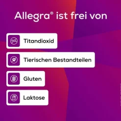 Allegra Allergietabletten 20 mg Tabletten, 50 St