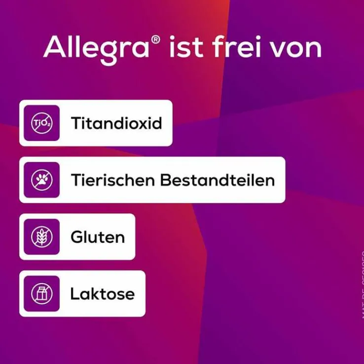 Allegra Allergietabletten 20 mg Schmelztabletten, 20 St