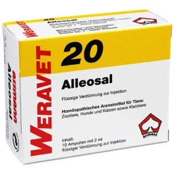 Alleosal 20 vet. Ampullen, 10X2 ml