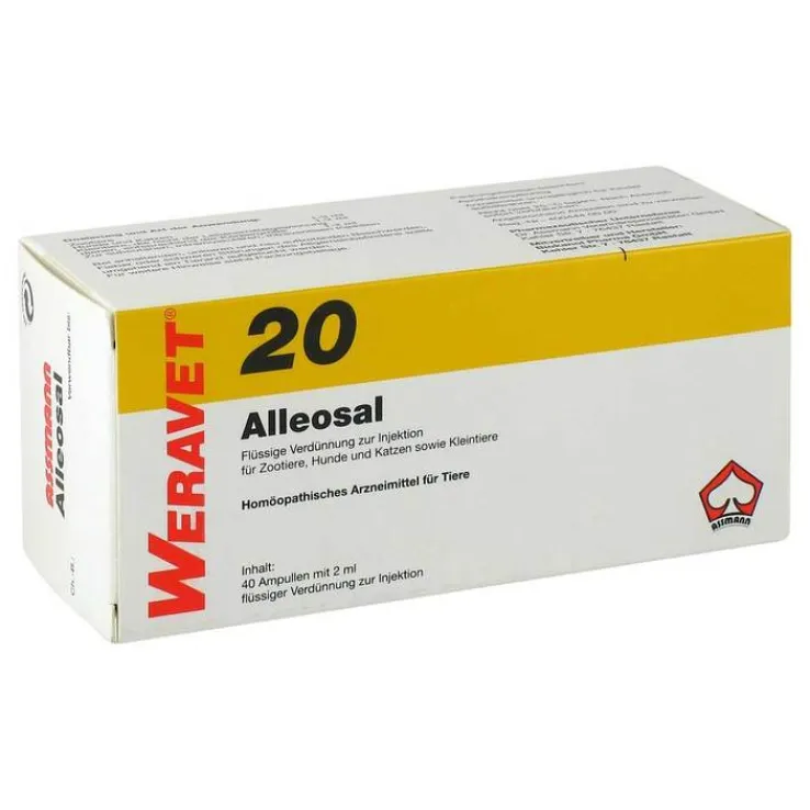 Alleosal 20 vet. Ampullen, 40X2 ml