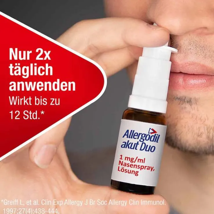 Allergodil akut Duo mit Azelastin, 1 St
