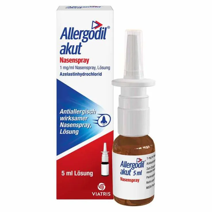 Allergodil akut Nasenspray mit Azelastin, 5 ml