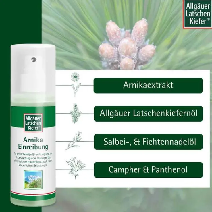 Allgäuer Latschenkiefer Arnika Pumpspray, 100 ml