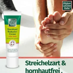 Allgäuer Latschenkiefer Hornhaut Reduziercreme extra stark, 30 ml
