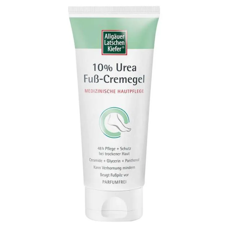 Allgäuer Latschenkiefer 10% Urea Fuß Cremegel, 100 ml
