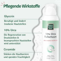 Allgäuer Latschenkiefer 10% Urea Fußschaum, 150 ml