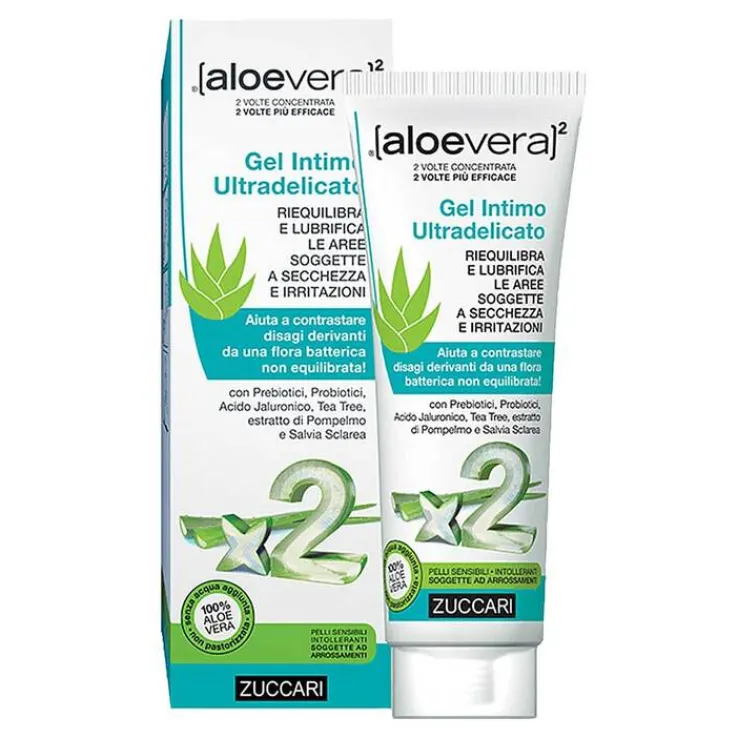 Aloe Vera Gel Intim sanft Feuchtgel Zuccari, 80 ml