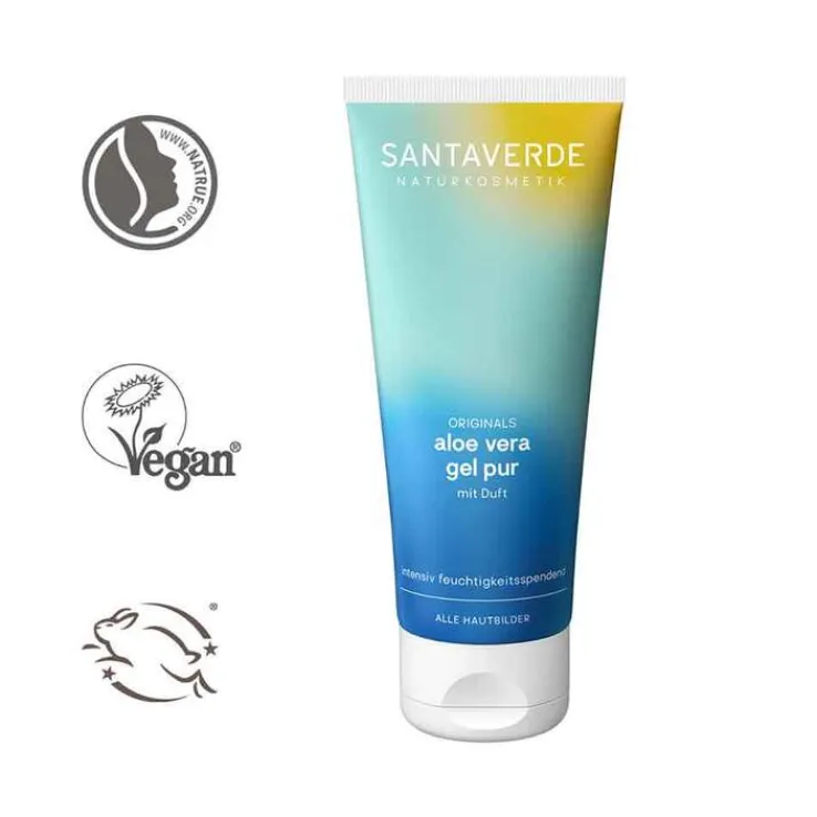 Aloe Vera Gel pur mit Duft, 100 ml