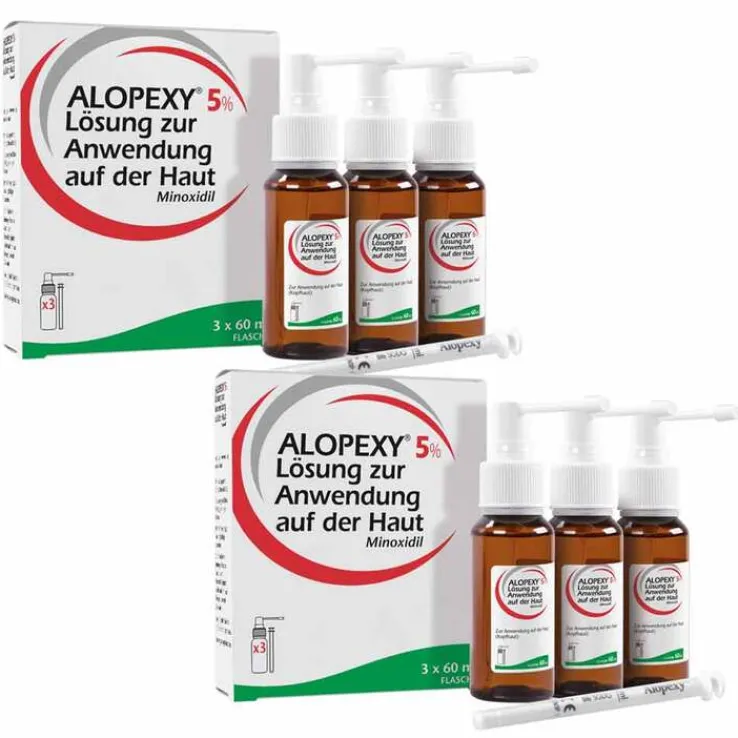 Alopexy 5% Lösung, 6x60 ml