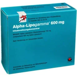 Alpha Lipogamma 600 Infusionslösung, 10X24 ml