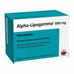 Alpha Lipogamma 600 mg Filmtabletten, 60 St