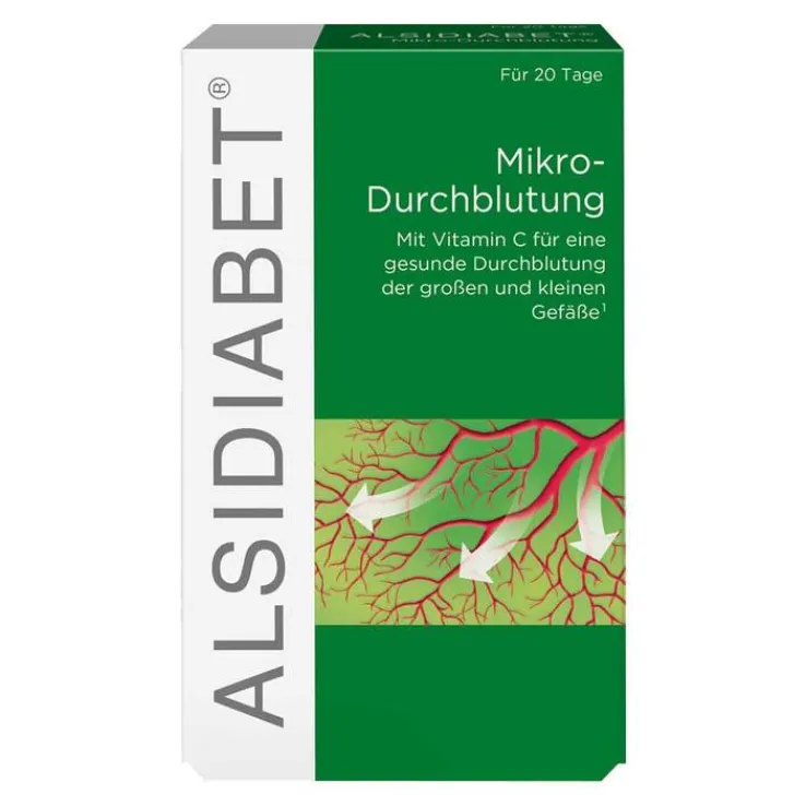 Alsidiabet Mikro-Durchblutung Kapseln, 60 St