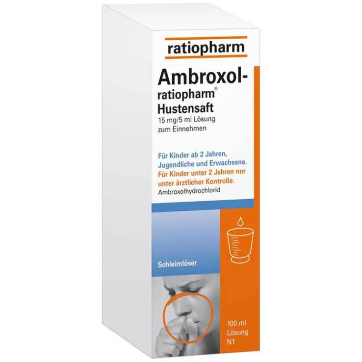 Ambroxol-ratiopharm® Hustensaft, 100 ml