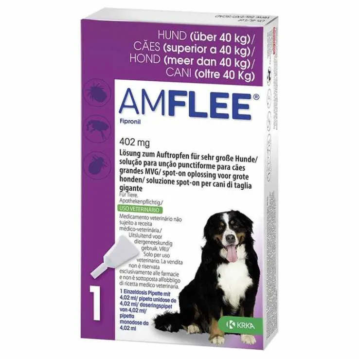Amflee 402 mg Spot-On für sehr große Hunde, 3 St
