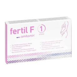 Amitamin fertil F phase 1 Kapseln, 30 St