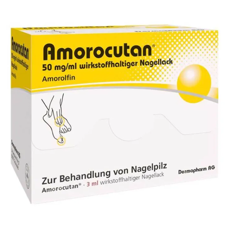 Amorocutan® 50 mg/ml wirkstoffhaltiger Nagellack, 3 ml