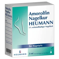 Amorolfin Nagelkur HEUMANN 5 % wirkstoffhaltiger Nagellack, 3 ml