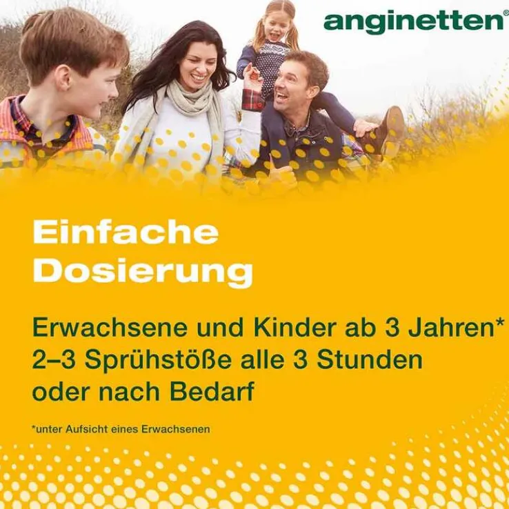 Anginetten Halsspray 2in1 Erwachsene , 20 ml