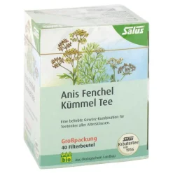 Anis Fenchel Kümmel Tee Salus Filterbeutel, 40 St