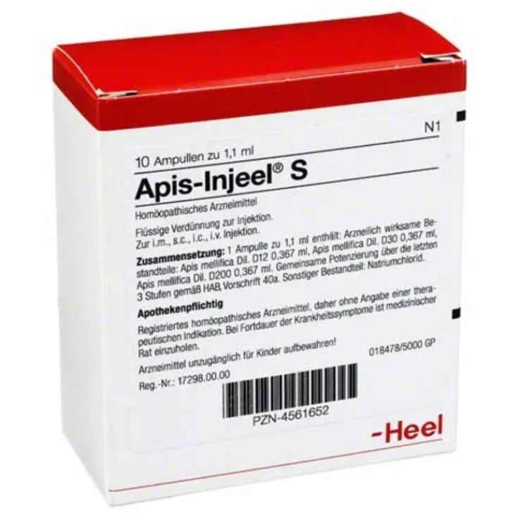 Apis Injeel S Ampullen, 10 St