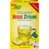 Apoday Heiße Zitrone Vitamin C und Calcium ohne Zucker Pulver, 10X10 g