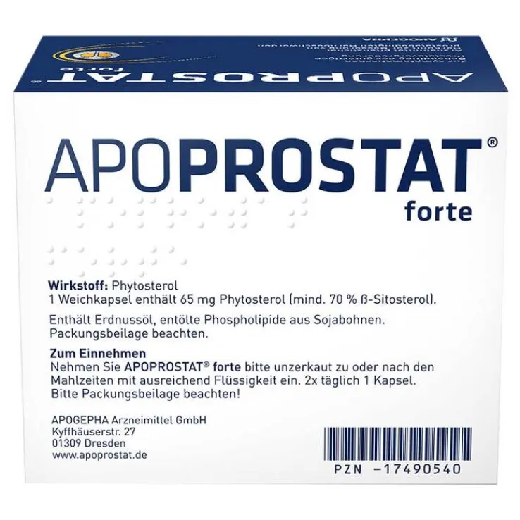 APOPROSTAT forte 65 mg Weichkapseln, 120 St