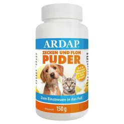 Ardap Zecken- und Floh-Puder vet. (für Tiere), 150 g