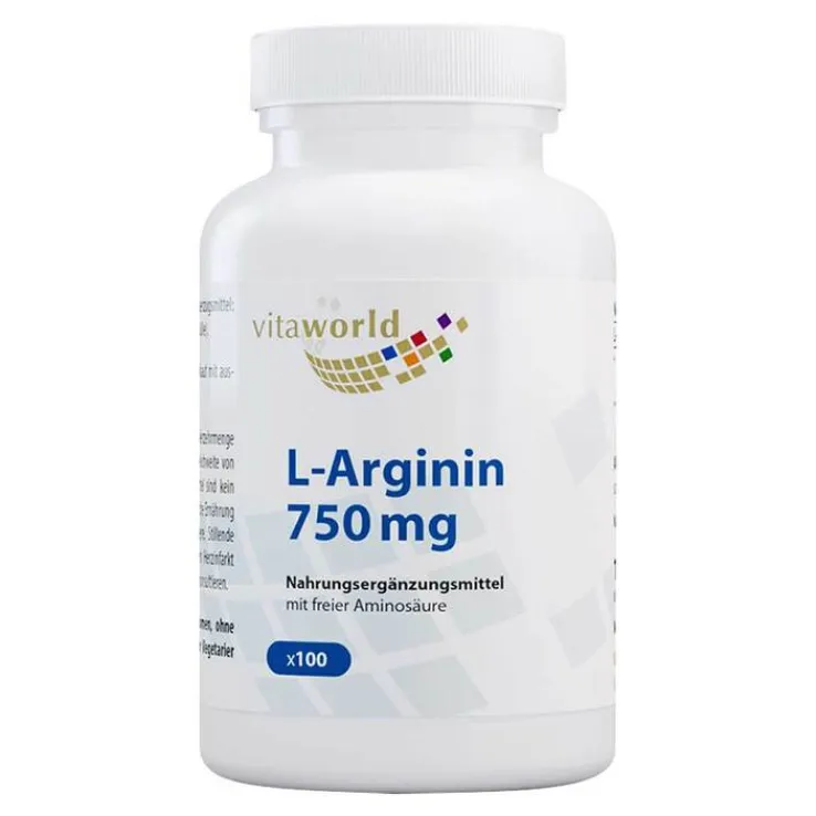 Arginin 750 mg Kapseln, 100 St